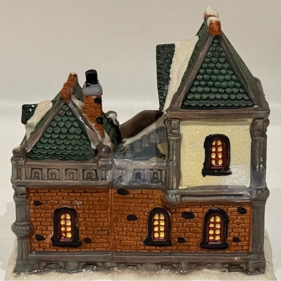 Windham Heights 2005 Coffee Shop Christmas Village Miniature Building Light Up - Picture 5 of 11